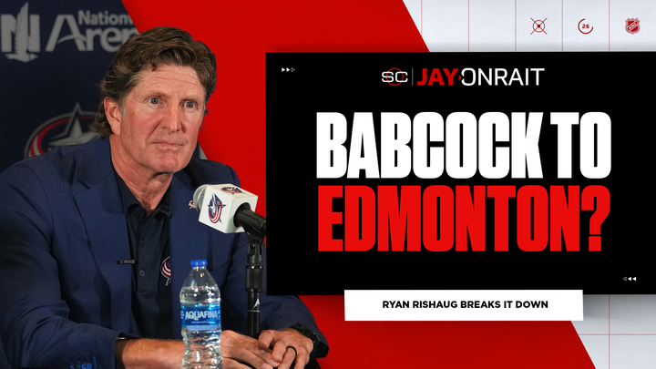 JayOnSC's tweet photo. @TSNRyanRishaug 'I do think it’s risky to hire Mike Babcock.' @TSNRyanRishaug has more on the Oilers' coaching search: https://t.co/GD1zx6TDt7 https://t.co/YIuOS2g7eI