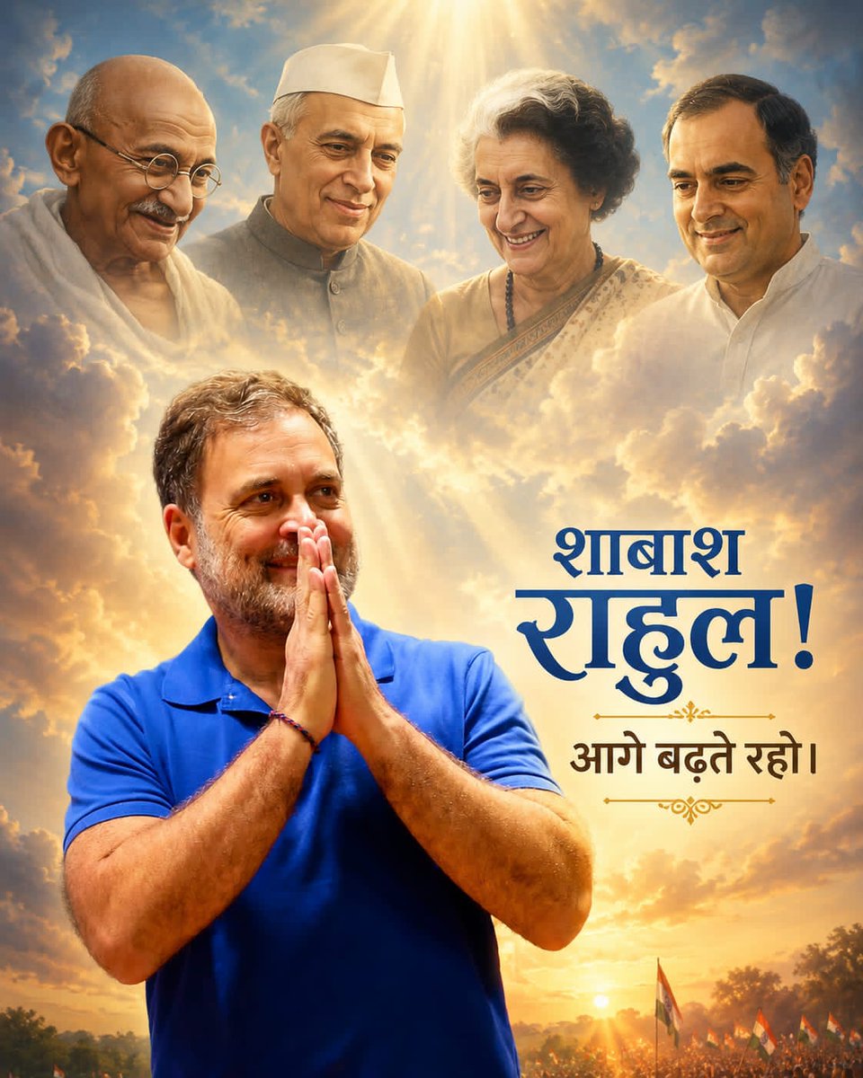 bharatjodo's tweet photo. इतिहास गर्व से देख रहा है, भविष्य पुकार रहा है। ❤️🇮🇳

#HappyBirthdayRahulGandhi https://t.co/vCaiWZQFMV