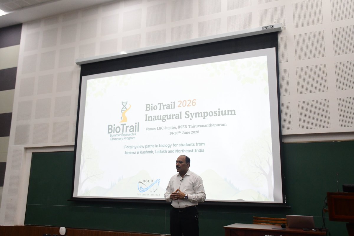 IISER Thiruvananthapuram tweet media