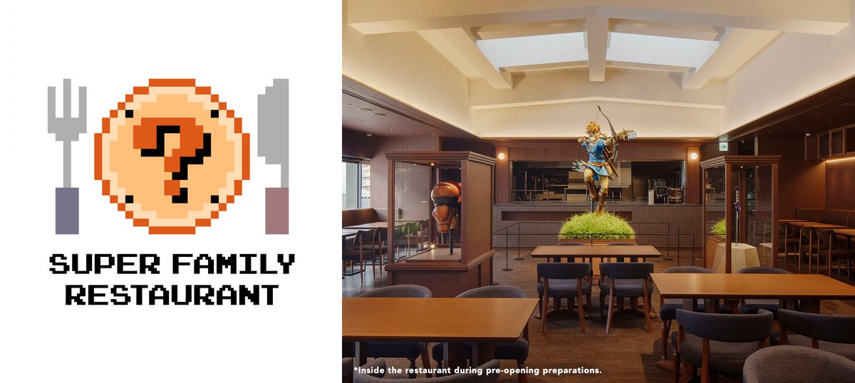 Wario64's tweet photo. Nintendo Museum will open "Super Family Restaurant" in Fall 2026

"We are currently preparing a variety of menu items, including food and desserts. More details, including the opening date, will be announced at a later date." https://t.co/vfFQQNCVFx