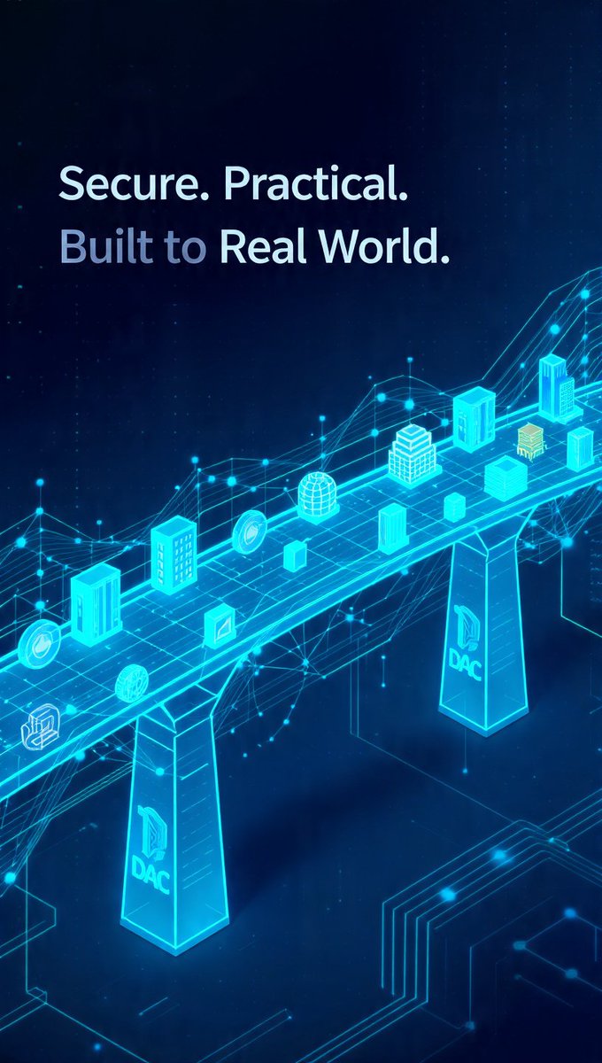 feee2p's tweet photo. Blockchain should work like electricity ، you don’t notice it until it’s gone.

DAC is building that invisible layer، secure, practical infra for real systems. 
Trust first. Hype later. That’s real adoption. @dac_chain @dtelecom @onebanking_app https://t.co/uX9kGTTz9r