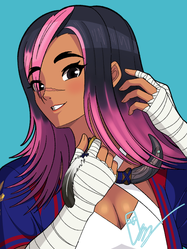 sim_chang_e's tweet photo. SF6 Yasmine Fanart
スト6 ヤスミン https://t.co/AnUZaYEa5l