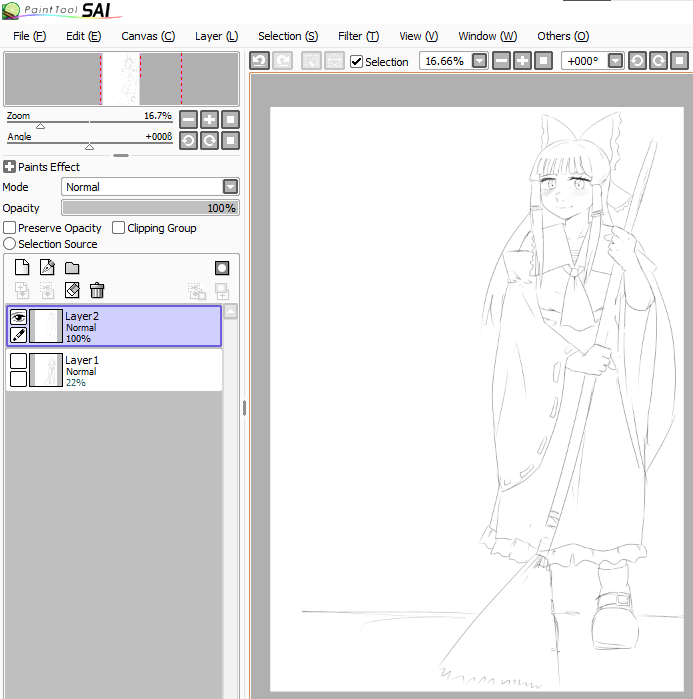Kazooma__'s tweet photo. raymoo wip

#touhou 
#wip https://t.co/mJL4Bq18Rv
