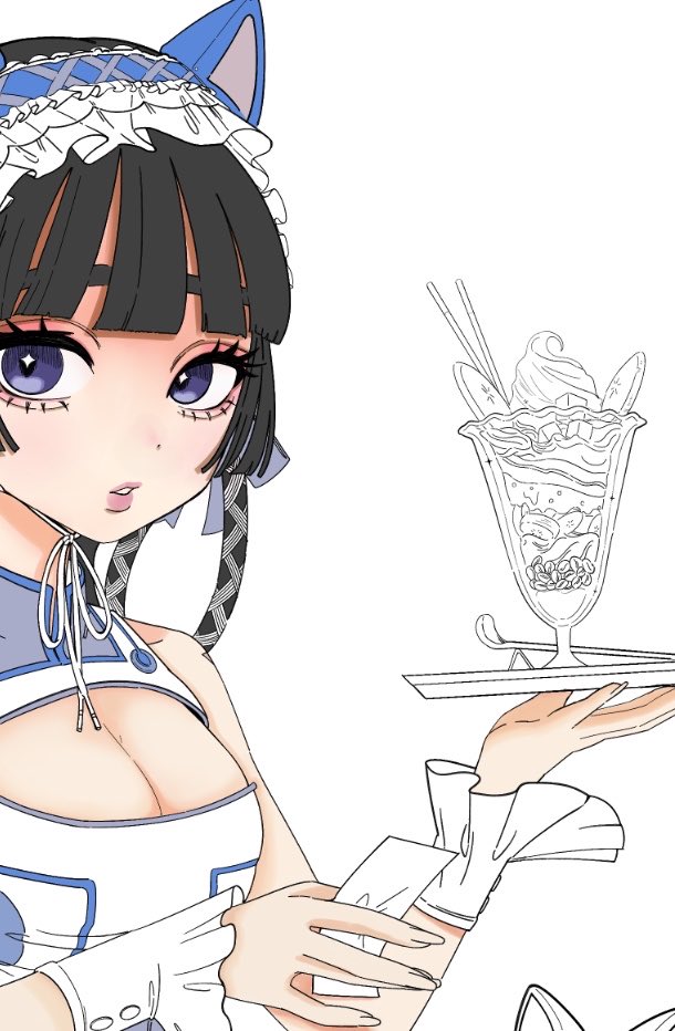 「パフェ」|TIYOKIのイラスト
