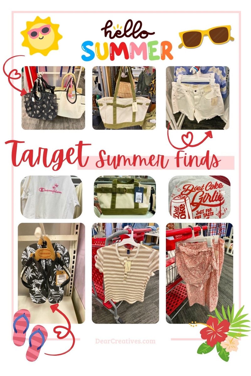 DearCreatives's tweet photo. See all our favorites &amp; summer finds Follow &amp; Shop -> https://t.co/4d0nUOgwha affiliate AD  #LTK #ltkfashion #ltkstorytime #summer #shopping #women #styles #targetfinds https://t.co/7Vv4OWKChy