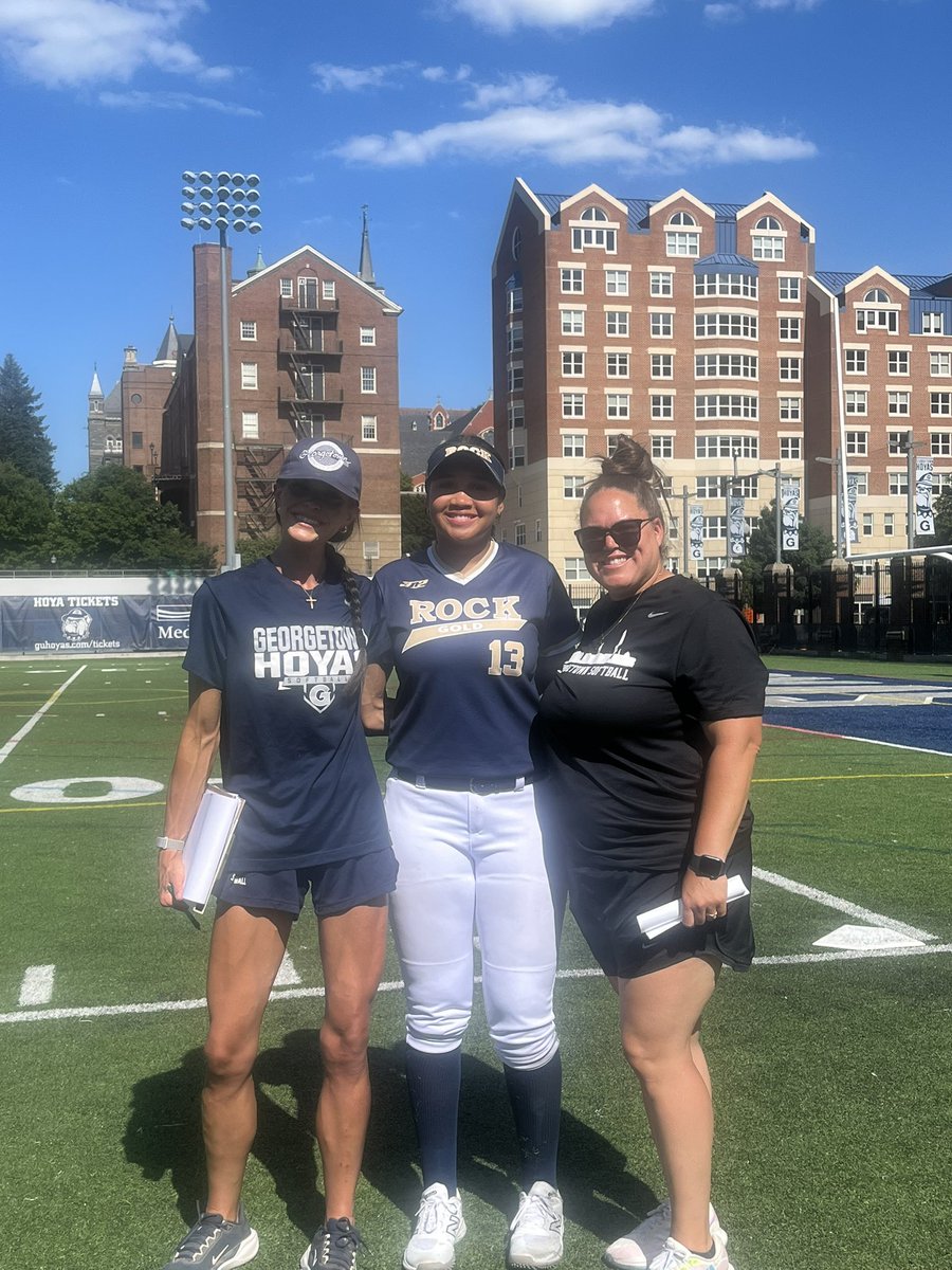 LucieTouomou's tweet photo. Thank you so much to @knross32 and  @HoyaSoftball for hosting a great Prospect Camp! I learned a lot of new techniques to improve my swing, and I will definitely incorporate them into my game. https://t.co/LZwfjMmJ1R