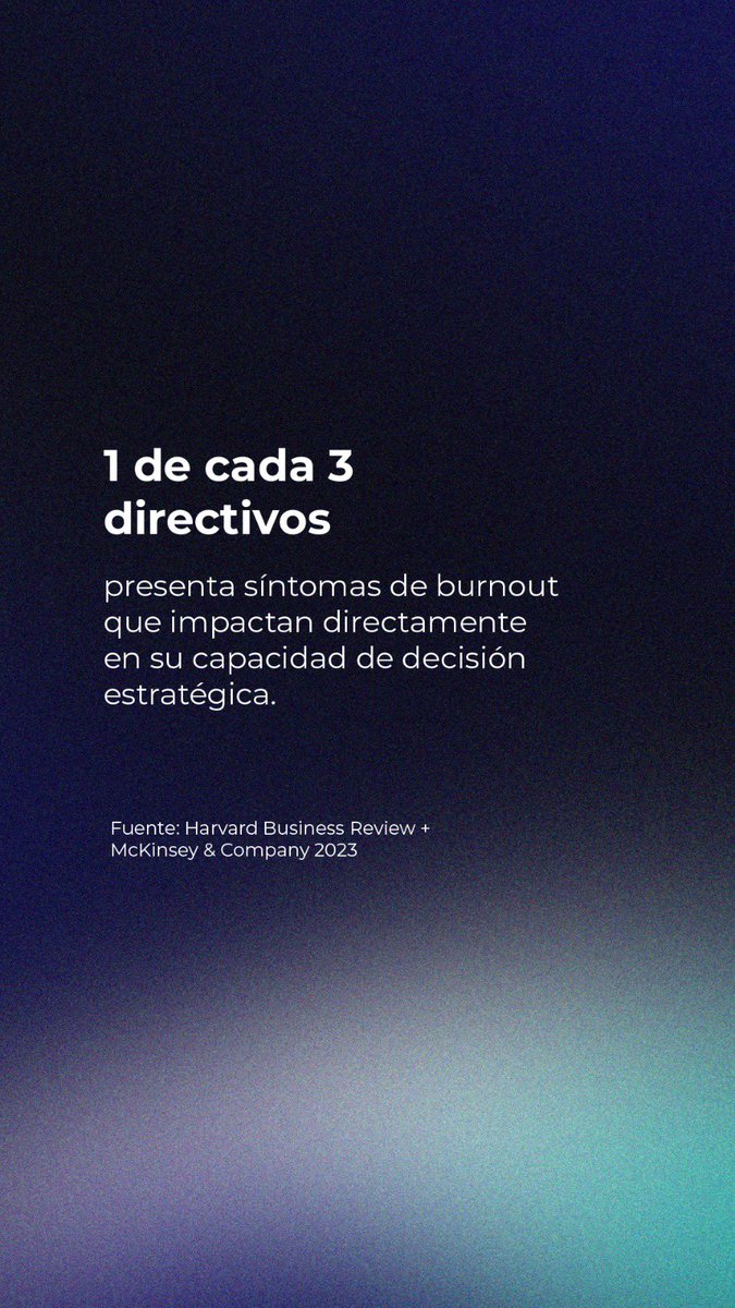 ESTEFANIESPIN's tweet photo. Hoy, los datos muestran una realidad contundente: el burnout, el estrés ejecutivo y la gestión emocional impactan directamente en la estrategia, la cultura organizacional, la retención del talento y los resultados del negocio.

El futuro de las empresas no dependerá solo de la tecnología, la eficiencia o la innovación.

Dependerá también de la capacidad de construir liderazgos más conscientes, humanos y sostenibles.

Muy pronto, Ecuador será parte de una nueva visión empresarial.

 #BienestarEmocional #LiderazgoConsciente