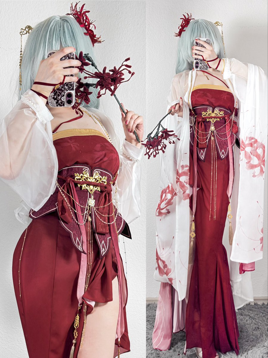 Jxcky0711's tweet photo. Hanfu dress Phrolova #wutheringwaves https://t.co/V62rbcQhUI