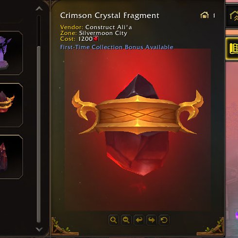 WizardSteve660's tweet photo. Say Goodbye to the Blue Mana Crystals because this is how Blood Elves and Sin'dorei are suppose to be and have in their theme. Pure Crimson Blood Red with Gold. I hope we get the Green Crystals someday to continue bringing back the Emerald Theme as well. https://t.co/u5SyrhMdna