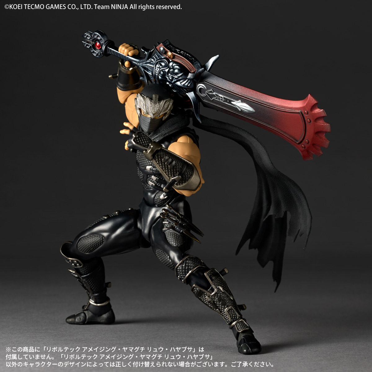 kaiyodo_PR's tweet photo. [New Product Information 📢]

The #Revoltech #AmazingYamaguchi Ryu Hayabusa Option Parts Expansion Pack will be available for purchasing in San Diego Comic Con 2026 Kaiyodo booth on 7/22(Wed)~7/26(Sun)‼️
Booth No：2948
Catch the fastest chance in the world to own it❗

*This item is event-exclusive item.

Sculptor: Katsuhisa Yamaguchi
Price: $49.99
Release date: July 2026

#NINJAGAIDEN