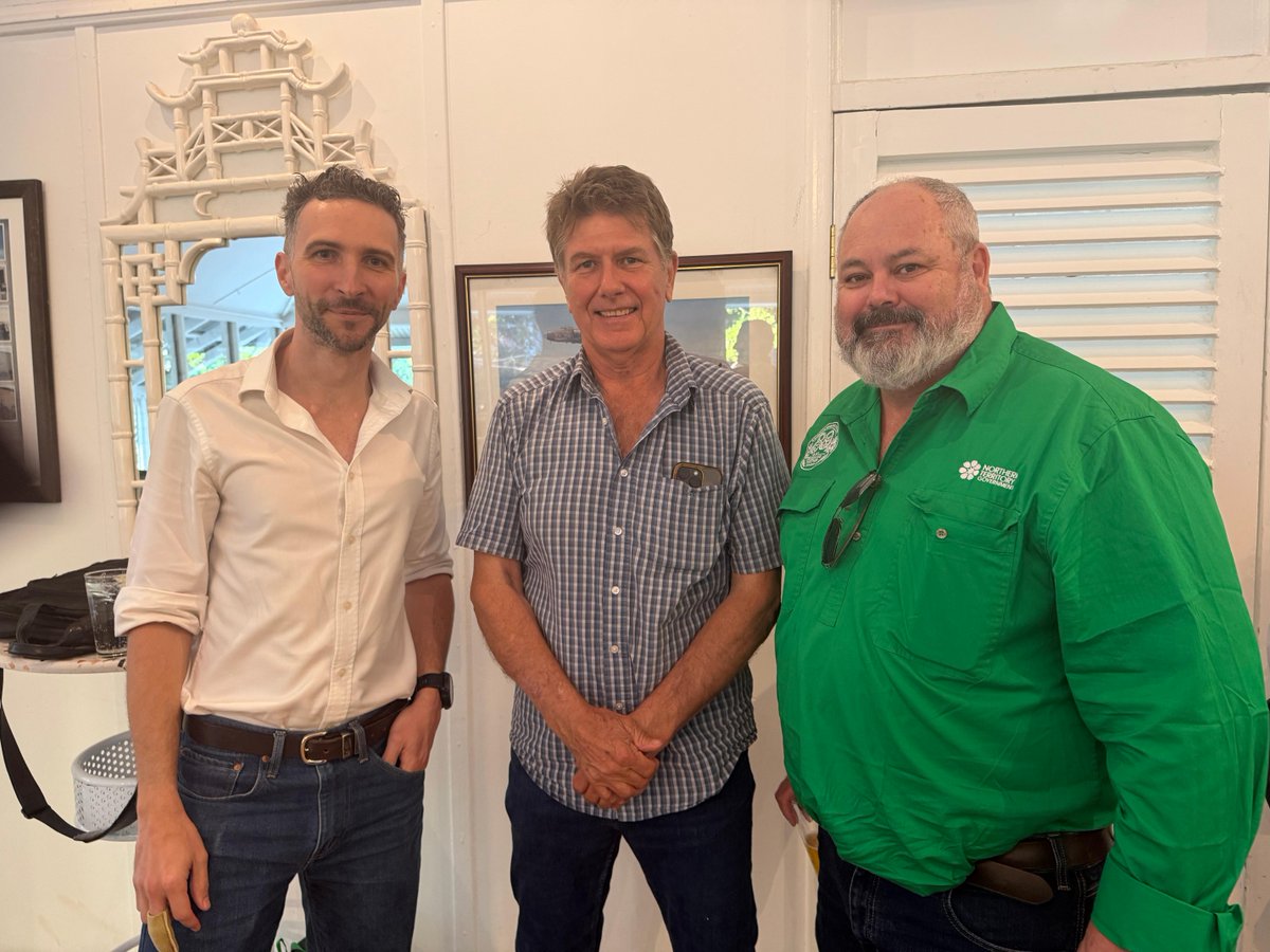 RabobankAU's tweet photo. Our latest Rabo Agri-Connections in Darwin brought industry together to connect, share, &amp; strengthen support for NT producers, with a virtual global market update from Stefan Vogel, General Manager RaboResearch.

Quarterly, collaborative &amp; always valuable.

Bring on the next one! https://t.co/DhtEAjNzK9