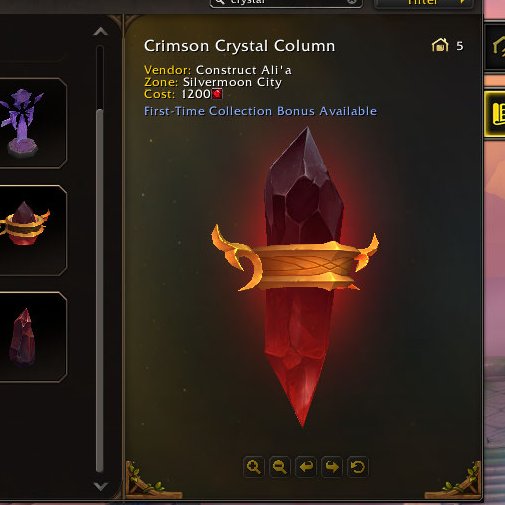 WizardSteve660's tweet photo. Say Goodbye to the Blue Mana Crystals because this is how Blood Elves and Sin'dorei are suppose to be and have in their theme. Pure Crimson Blood Red with Gold. I hope we get the Green Crystals someday to continue bringing back the Emerald Theme as well. https://t.co/u5SyrhMdna