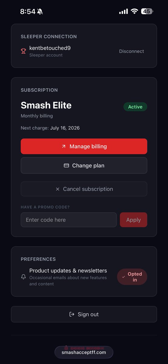 FFKentXpert's tweet photo. @FFSnoog @SmashAccept #signedup 💪🏼 https://t.co/KKzhN3nR6J