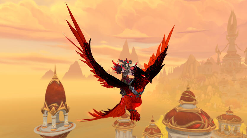Wowhead's tweet photo. Blizzard has revealed the exclusive Mythic+ Top 1% mount - Umbral Ashes!

#Midnight #Warcraft 

https://t.co/2FPW3ho3eC https://t.co/XOCwklwKU6