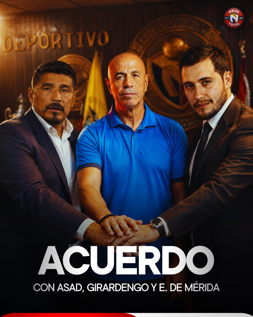 RojoTotall's tweet photo. 🚨𝐀𝐓𝐄𝐍𝐂𝐈𝐎́𝐍🚨| Francisco Reyes confirmó que este lunes se alcanzó un acuerdo de pago con Omar Asad, Carlos Girardengo y Estudiantes de Mérida para avanzar en el levantamiento de las sanciones impuestas por la FIFA y habilitar la inscripción de nuevos jugadores para el Club Deportivo El Nacional.

Para que dichas sanciones sean levantadas, el club deberá cumplir con el pago de la primera cuota establecida en los acuerdos alcanzados. En ese contexto, se hizo un llamado a la hinchada para llenar el Estadio Olímpico Atahualpa durante la ‘Tarde Roja’, ya que la recaudación del evento será destinada a cubrir ese primer desembolso y permitir la habilitación de los futbolistas.

#ElNacional2026