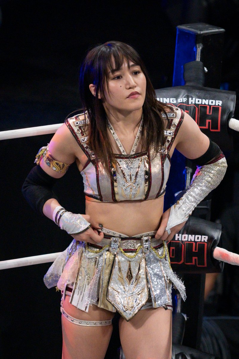 JJWilliamsWON's tweet photo. This. Is. Syuri!

@syuri_wv3s #ROH https://t.co/J1Yddhw4FH