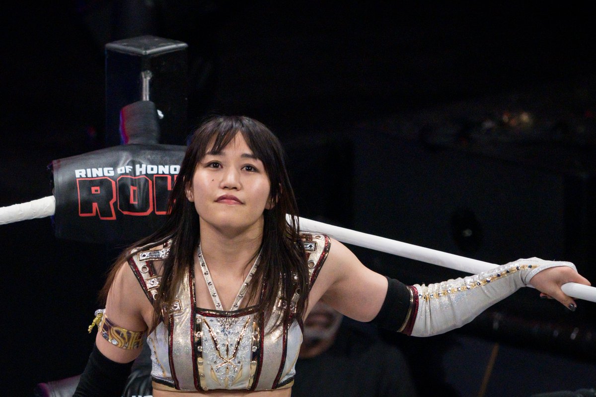 JJWilliamsWON's tweet photo. This. Is. Syuri!

@syuri_wv3s #ROH https://t.co/J1Yddhw4FH