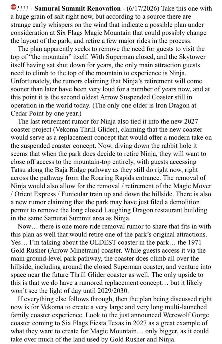Coaster_Fiend's tweet photo. This needs to happen…been saying that entire area needs a complete rehaul for awhile now…and this would be perfect…🤘🏼

Article by: @screamscape https://t.co/qSVsbVJUul