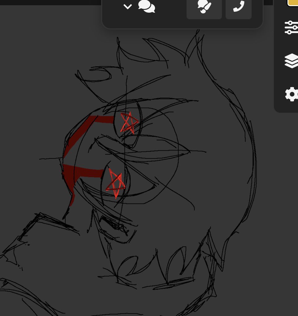 JustSlvember's tweet photo. Art I drew on magma https://t.co/TYQEMmugOG