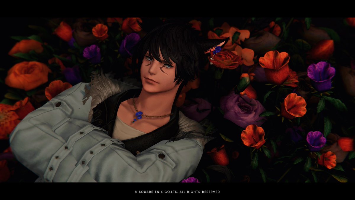 Liu63_FF14's tweet photo. サブララくんがオスッテに
ポーズ何すればいいのか
分からない_(:3 」∠)_

#st_cosmonaut 
#FF14SS https://t.co/rEFG3yKmde