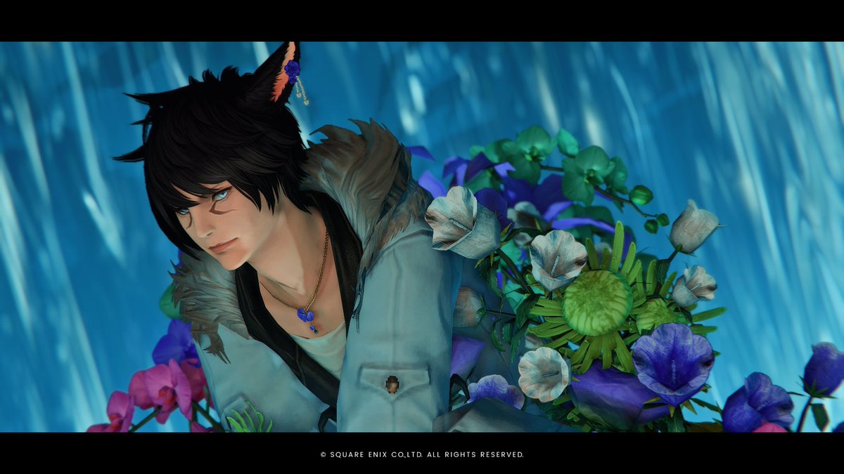 Liu63_FF14's tweet photo. サブララくんがオスッテに
ポーズ何すればいいのか
分からない_(:3 」∠)_

#st_cosmonaut 
#FF14SS https://t.co/rEFG3yKmde
