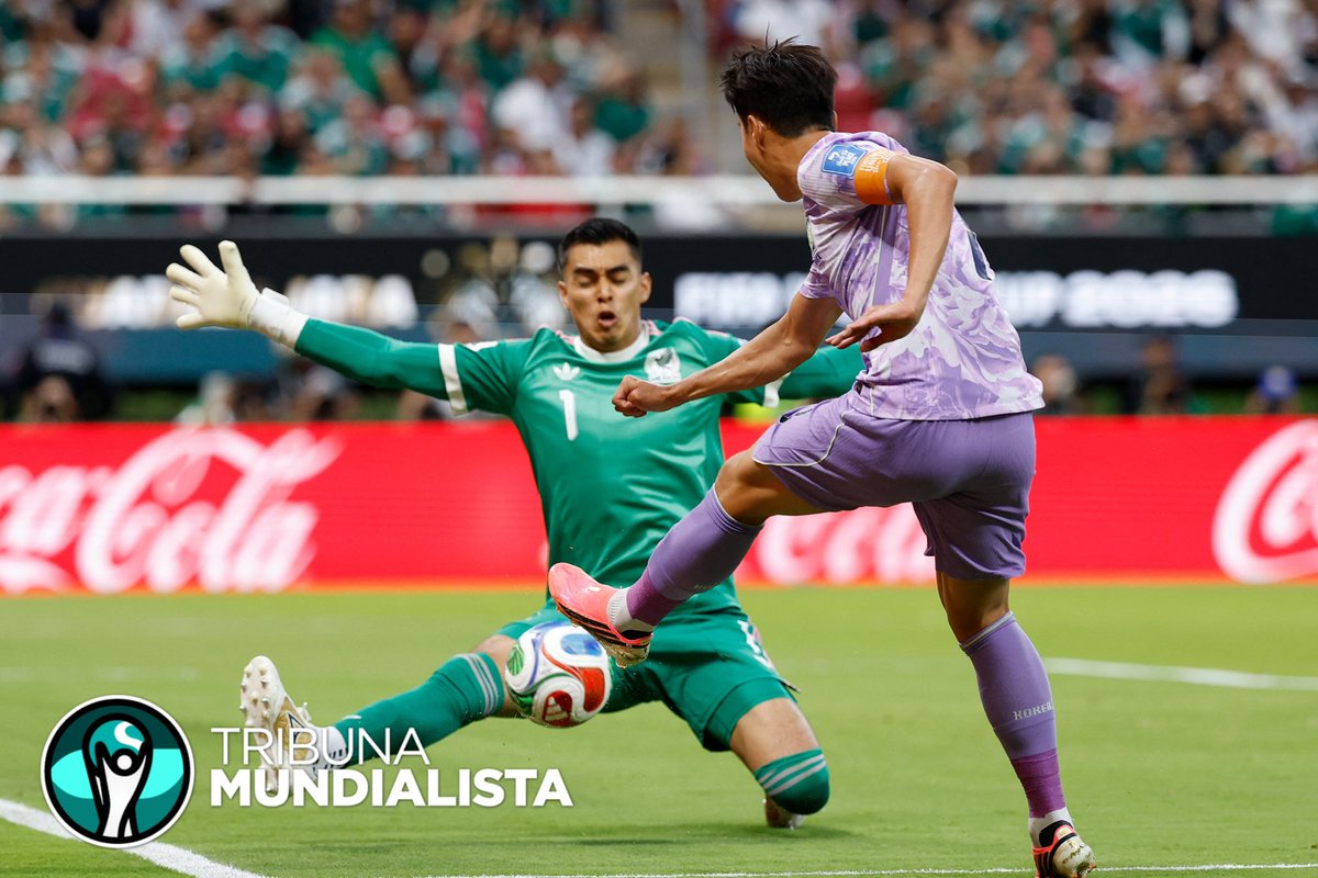 NoticiasTribuna's tweet photo. ¡Medio tiempo! #México🇲🇽 y #CoreaDelSur🇰🇷 empatan sin goles. #TribunaNoticias #TribunaMundialista ⚽️🏆 https://t.co/iDMrNJLybN
