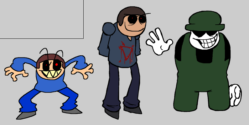 _fusty's tweet photo. my original characters dave.exe, lord d and BX https://t.co/yQ10YaTKn8