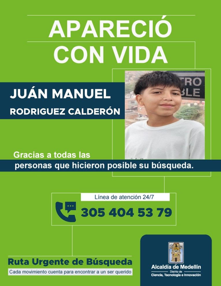 carjivil's tweet photo. Gracias a Dios ya apareció 🙏🏻
A todas las personas que colaboraron con la búsqueda, gratitud eterna. https://t.co/OiBVLPvYMU