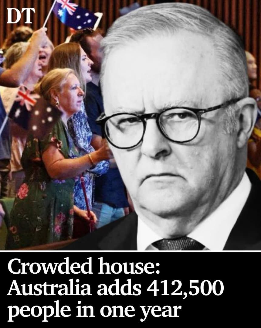 GreenTyler27's tweet photo. Demanding immigration levels that align with housing, roads, hospitals, schools and infrastructure isn’t xenophobic or racist. It’s simply common-sense governmental planning. Australia added more than 412,000 people in a single year while housing supply, energy infrastructure and essential services struggled to keep pace.

The question isn’t where people come from. The question is whether governments are planning responsibly. We know they aren’t. After decades of mismanagement from Labor and Liberal alike, it’s time for a sensible approach that matches population growth with infrastructure capacity. That’s exactly what One Nation has been advocating for years.