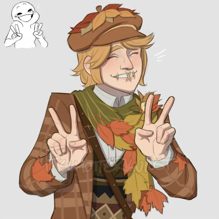 Fischotterkunst's tweet photo. tumblr prompt. i imagine he can't grin really wide because of his stitching... (2024)
#idv #identityv #idvpostman #victorgrantz #第五人格 #第5人格 https://t.co/YgWlv313z4