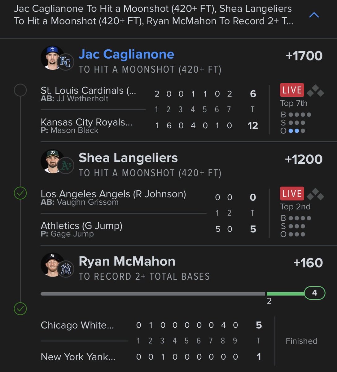 DMBEAZI11's tweet photo. No cashout smh 😒 #mlb https://t.co/MJs4HVjfED