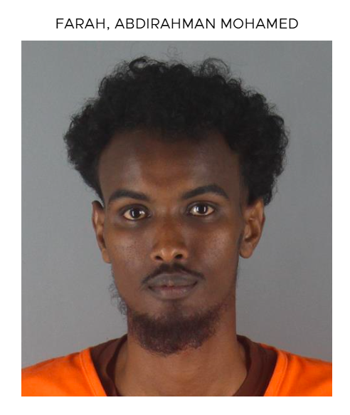 TheLastSavage1's tweet photo. Thursday's winner for most Star Wars named Hennepin jail booking New Year's Day baby Abdiraman Mohamed Farah. Arrested by Airport PD for multiple 4 year old felony warrants out of 3 counties. One for 5 counts of kidnapping and auto theft for which he was bounced on a $200K bond. https://t.co/GM6VxfDqRq