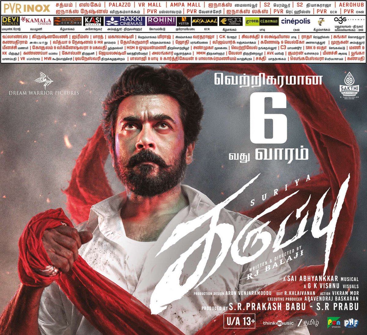 FilmFiesta_Team's tweet photo. #Karuppu Movie (19-06-2026) Today Paper Ad
@Suriya_offl @trishtrashers #Indrans @natty_nataraj #Swasika @SshivadaOffcl @RJ_Balaji @anbariv @dop_gkvishnu #VikramMor @kalaivananoffl #ArunVenjaramoodu @SaiAbhyankkar @prabhu_sr @DreamWarriorpic @KaruppuMovie https://t.co/s2BOzEnci6