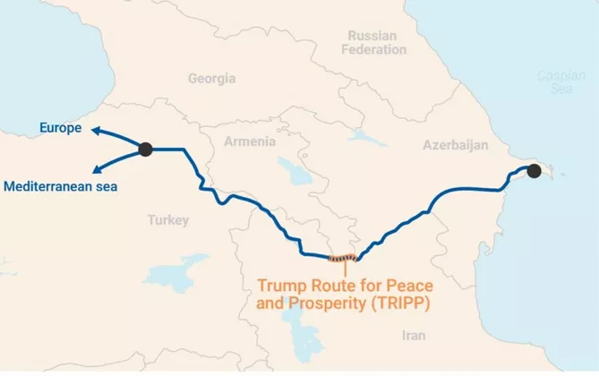 Boyajian_Writer's tweet photo. @ANCA_DC #Georgia &amp; northwest #Iran have been #Turkic routes to Azerbaijan/#Caspian/Central Asia since 1991.

The DIFFERENCE:

The #TRIPP "corridor" thru #Armenia gives #Turkey &amp; #Azerbaijan UNIMPEDED ACCESS &amp; violates #Armenian sovereignty.

Plus: The US will partly control #TRIPP. https://t.co/bGzRJijsGo