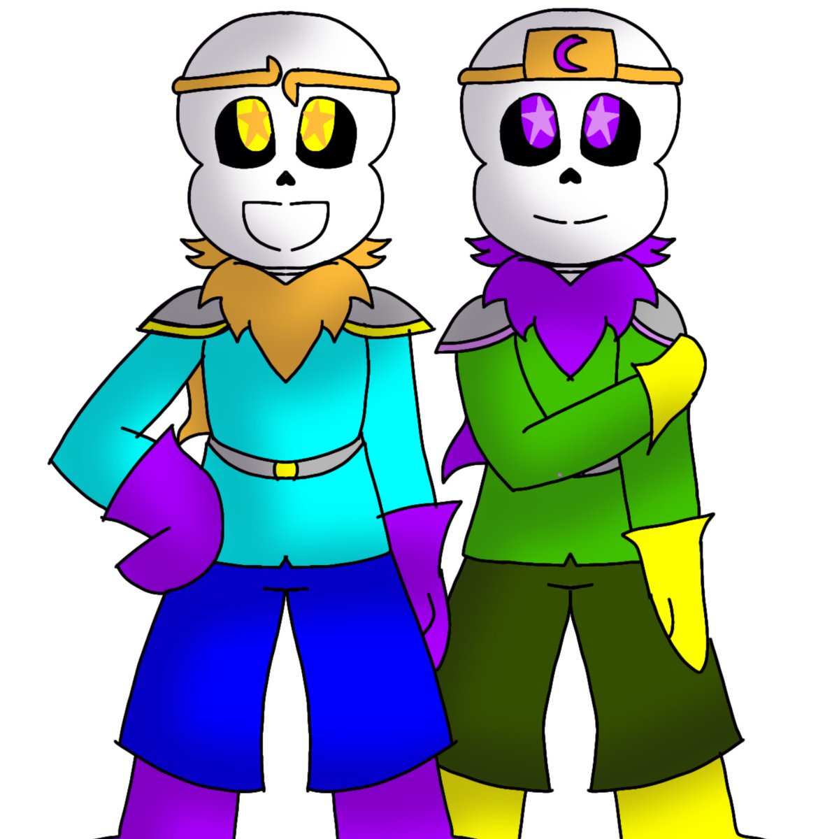 GgCrickle's tweet photo. An AU where Blue Swap adopts the Dreamtale/Apple Twins and raises them in Underswap AU, with the help of his older brother Papyrus and assistance from his best friends Ink & Error.
#sansau #appleverse #swapsans #bluesans #nightmaresans #dreamsans #swappapyrus #au https://t.co/iMOxPQiaaF