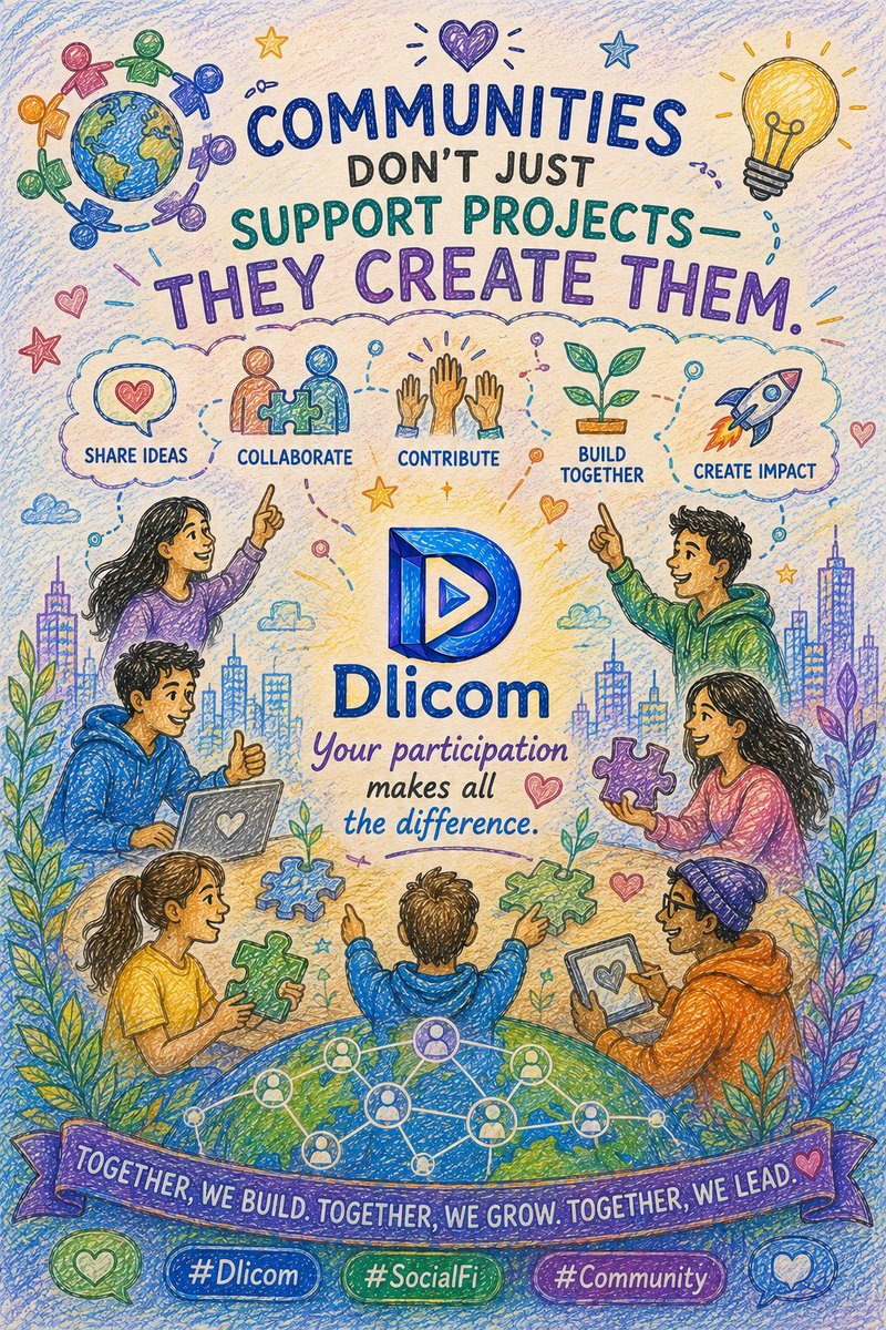 rahul29650168's tweet photo. ๐ Communities don't just support projectsโthey create them.
Your participation makes all the difference.
#Dlicom #SocialFi #Community https://t.co/uiEcDrkjFP