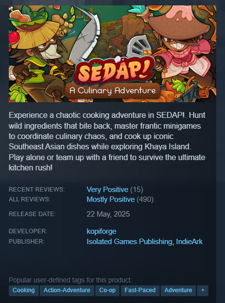 kopiforge's tweet photo. We woke up to 𝟳𝟬% 𝗣𝗼𝘀𝗶𝘁𝗶𝘃𝗲 on Steam, a goal that we've been chasing since a year ago after making many player-requested improvements and adjustments to our game! 😭

This means so much to us, and we're so happy that our efforts paid off! THANK YOU SO MUCH, EVERYBODY! 🧡 https://t.co/g2w0YZa1XK