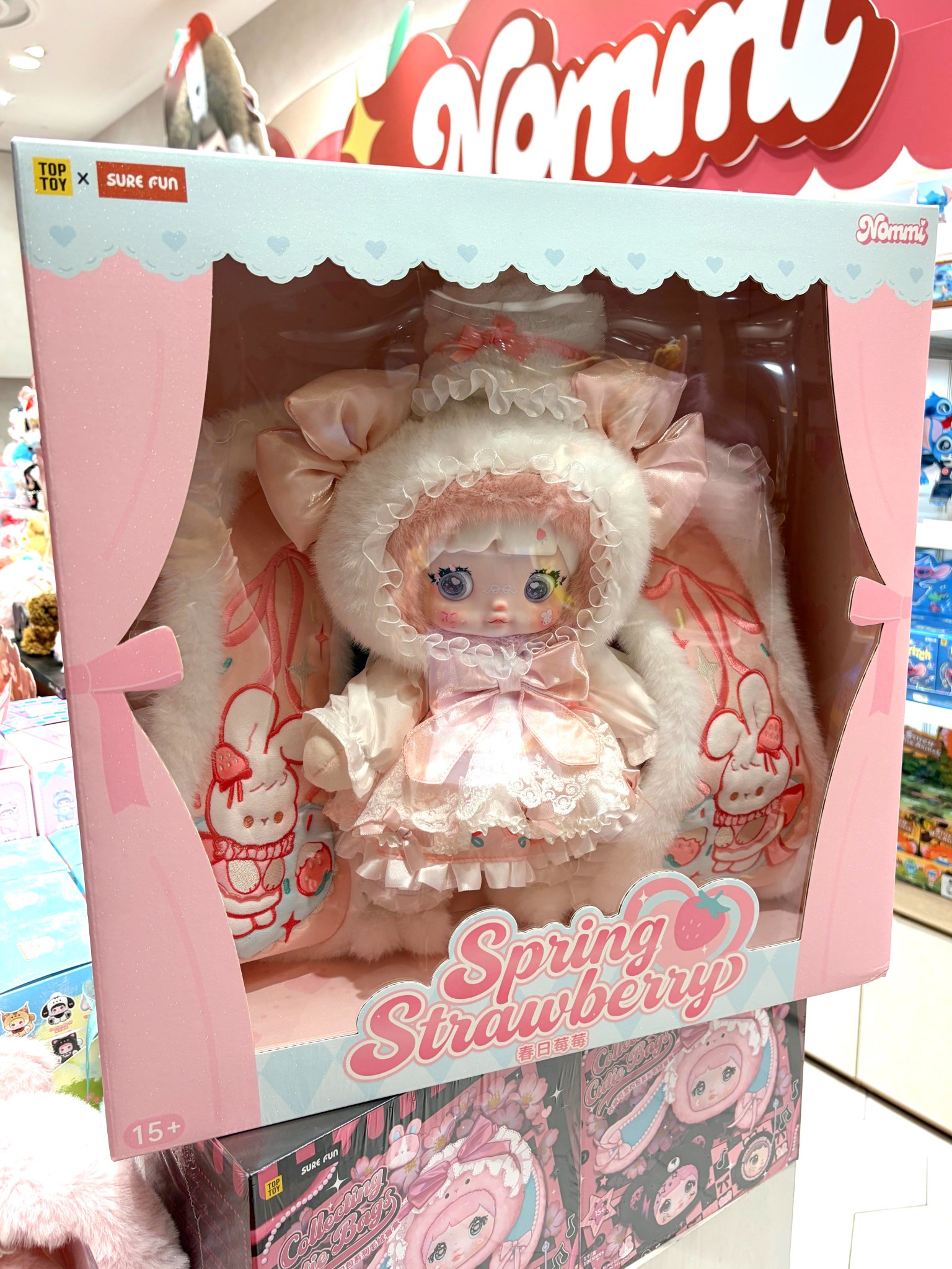 TOPTOY Nommi 日本限定 400% 春日苺莓 スプリングストロベリー TOP TOY 心斎橋パルコ店 on X: 
