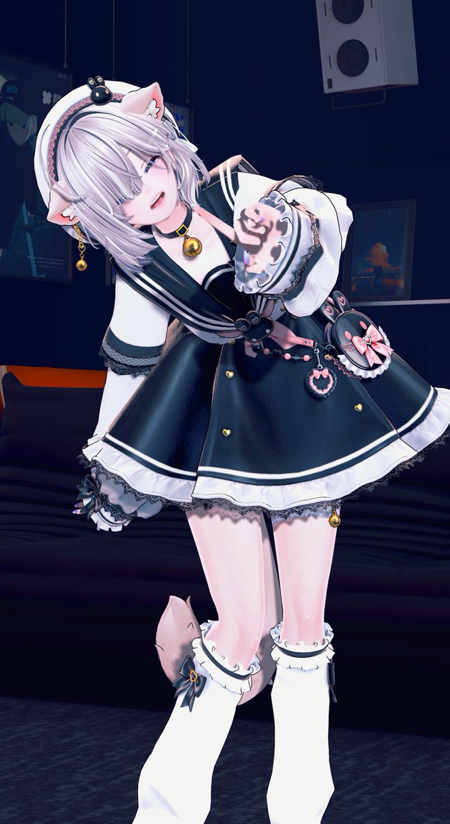 onzabibi's tweet photo. この衣装着てみたけどかわいい✨

#CHOCOLATERICE_vrc https://t.co/Li5C7WoF6t