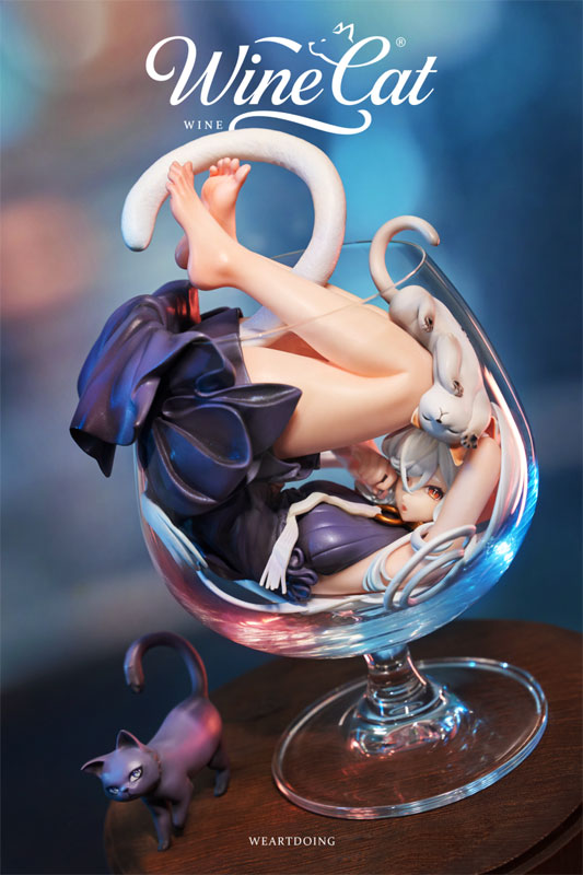 figsoku's tweet photo. 【オリジナル美少女フィギュア】WE ART DOING「猫は液体 illustrationby からあげ豆腐 シルバームーン」

【予約開始】
価格36,300円（税込）
2027年3月発売予定
https://t.co/Ge1p0qSH77
#WE_ART_DOING https://t.co/Ecl1RR7cSj