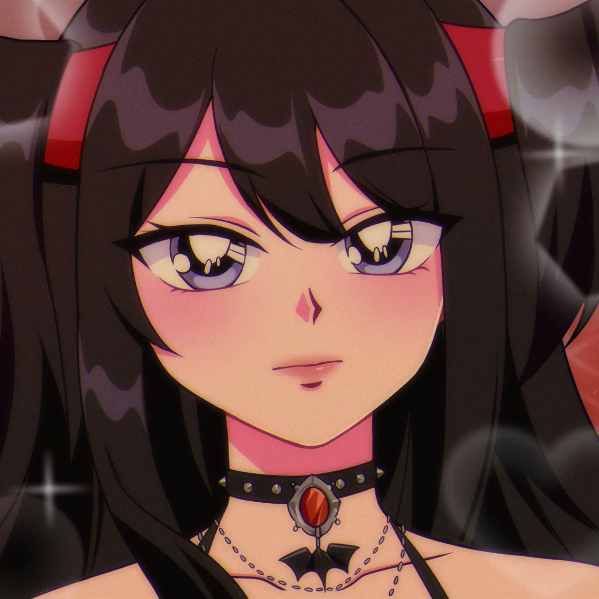 ChaoticGrace12's tweet photo. 90s anime style has my heart forever❤️🦇 https://t.co/jt1K6lrRTZ
