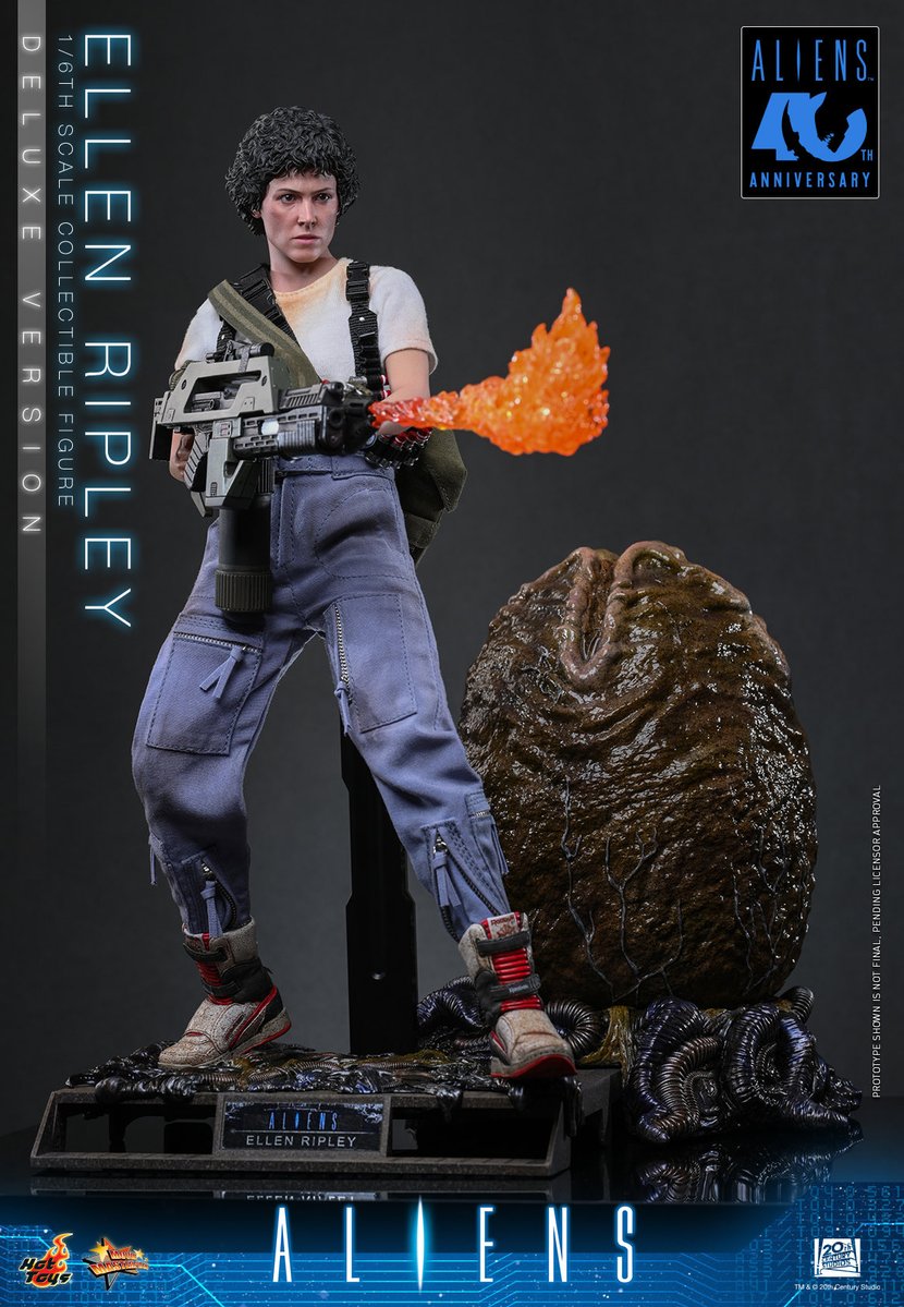 ホットトイズ　エレン・リプリー　エイリアン　HOTTOYS 新製品発表】 【ムービー・マスターピース】『エイリアン2』1/6