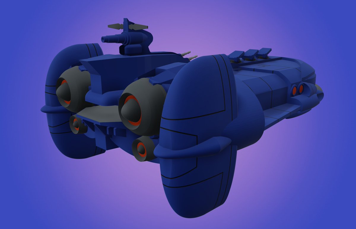 Jet_Tinkercad's tweet photo. I made Balcom’s Command Carrier from the original series to a remake style. I made the model by using @tinkercad. 

Bolar Project 27, Sebertori Class Command Carrier “Shibitor”

#spacebattleshipyamato
#rebel3199
#tinkercad https://t.co/1wzx4dJeGl