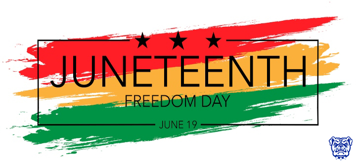twbulldogs's tweet photo. Happy Juneteenth! A day of celebration, reflection, and recognition. https://t.co/C0c4lR8ivn