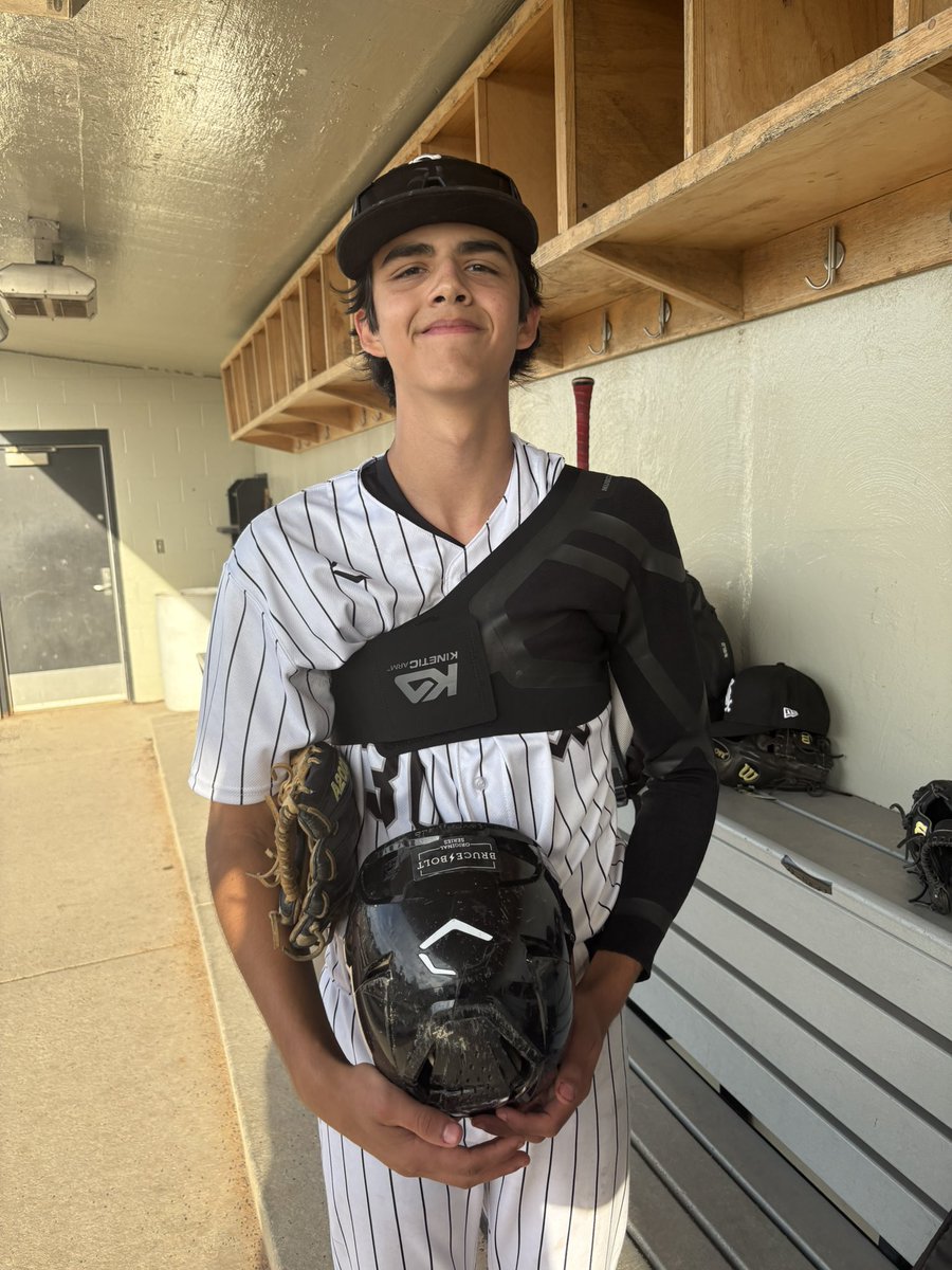 White_Sox_Elite's tweet photo. WSE 16U Gray takes 2 games @youthws_ 16U Chicagoland Event. Gm1: 10-0 W vs Greenfield Hawks. WP Brian Mulcrone 4.1IP 1H 0R &amp; 1-2 3B R at plate. Craig Prentice HR 3RBI, Luke Dirksen (Pic) 2B 2RBI. Gm2: 13-0 W vs OP Warriors. WP Joseph Solloway 3IP 1H 0R, Dirksen 2B 3B 4RBI. https://t.co/ds99JjqJo8