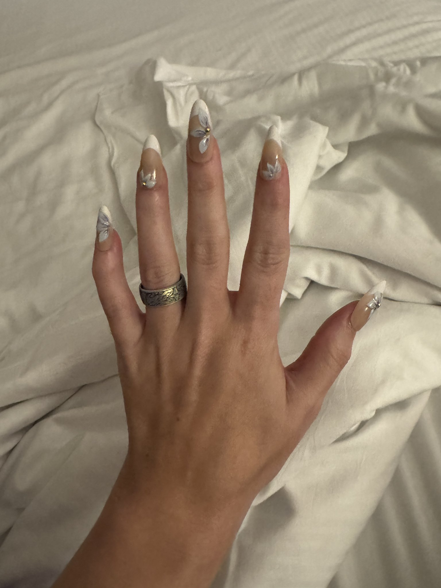 Frieren nails 🪻 https://t.co/idnLO5aQAI