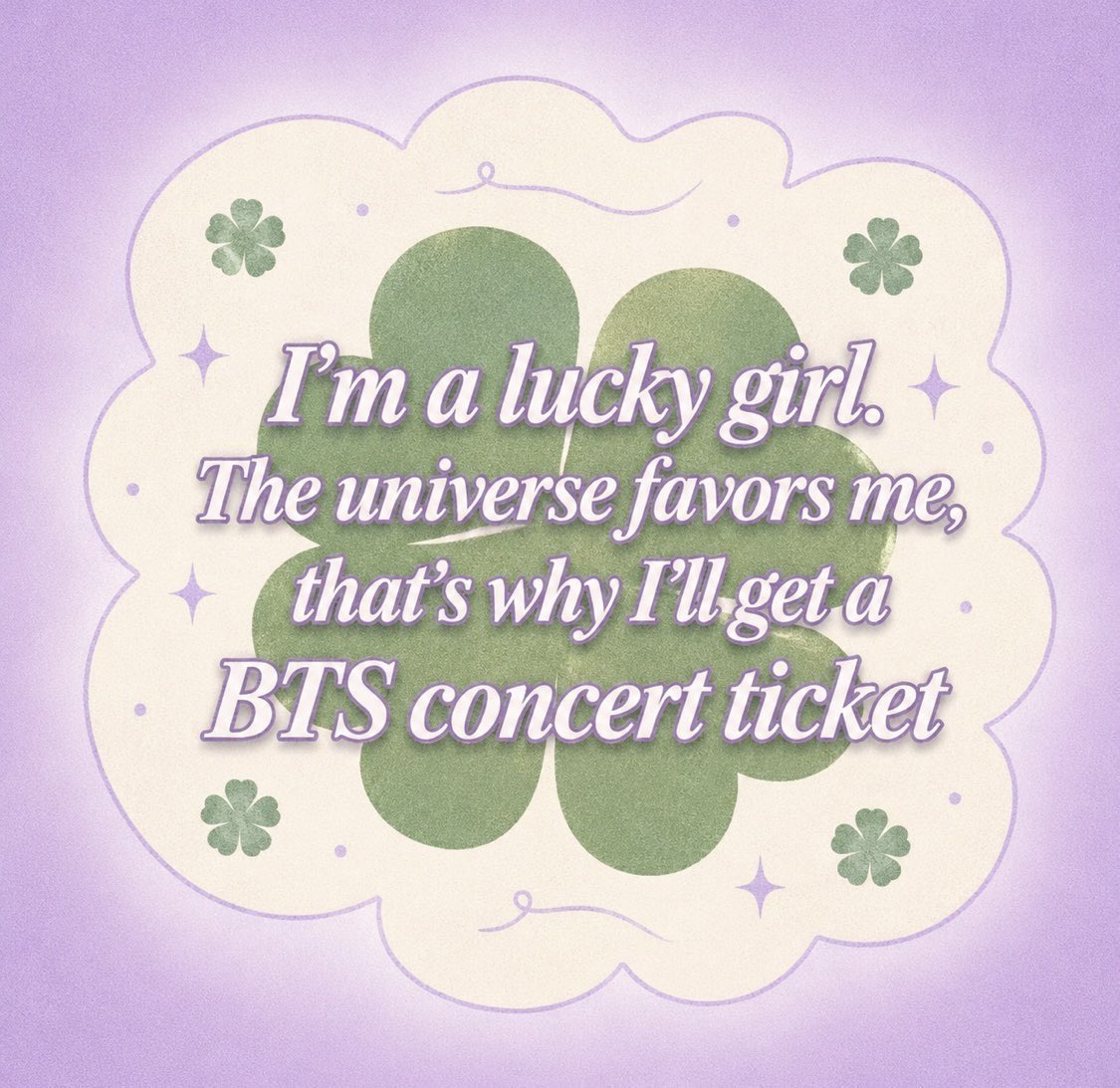 mnnyng's tweet photo. This is for my 11 year old self.

Failed to secure last time, but delays are not denials. See you soon, BTS. 

🍀 Ticket dust to everyone who sees this tweet !! We will see bangtan together !! 🍀

#BTS_WORLDTOUR_ARIRANG_BULACAN https://t.co/6YaHay5gOe
