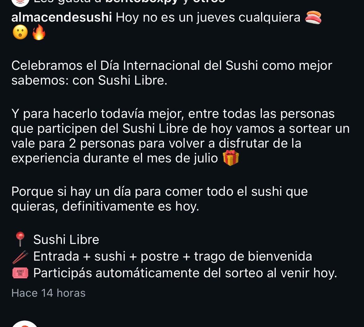 evecabrera_'s tweet photo. A otra mesa de 3 adultos y 1 niño le dijeron que solo pueden salir 4 rondas por mesa y que el sushi libre era hasta las 22:00 

En su publicación jamás especifica nada de las patrañas que nos dijeron hoy.

Definitivamente peor experiencia de sushi https://t.co/HwlVo4m5yP