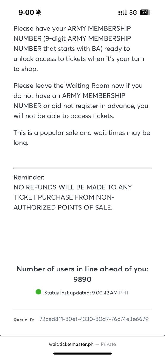 stanbts_army's tweet photo. finally low qn??? see you @BTS_twt 😭💜

#BTS_WORLDTOUR_ARIRANG_BULACAN https://t.co/iNw3WkMHPv
