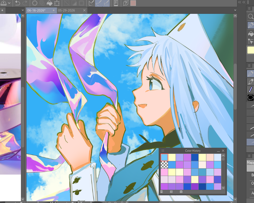 posymistic's tweet photo. Practicing translucency with richeh! 
#Δ帽子 #MyWitchHatAtelierArt https://t.co/tnudr6eZad